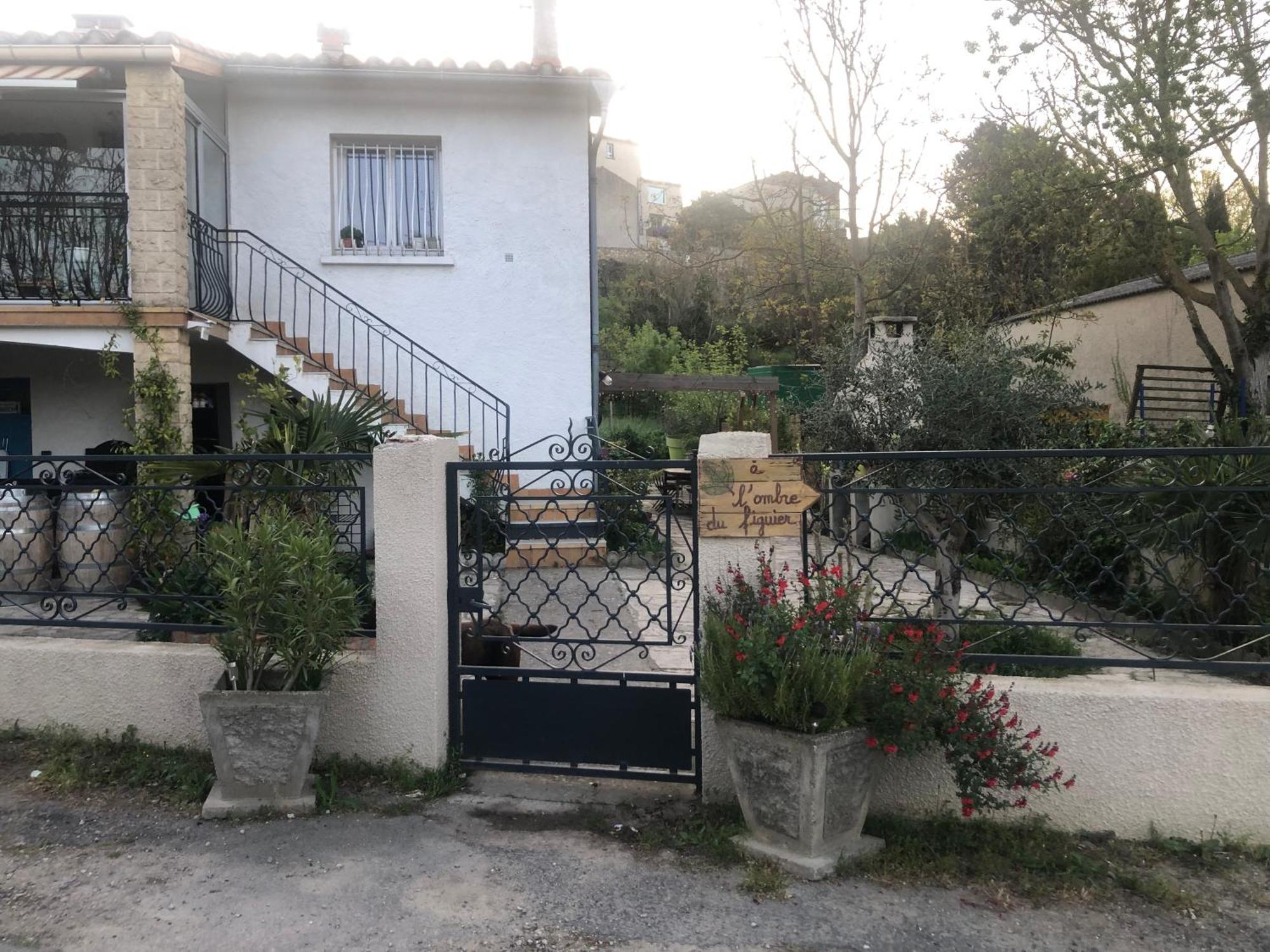 Ferienwohnung Bienvenue « A L'Ombre Du Figuier » Pieusse Exterior foto